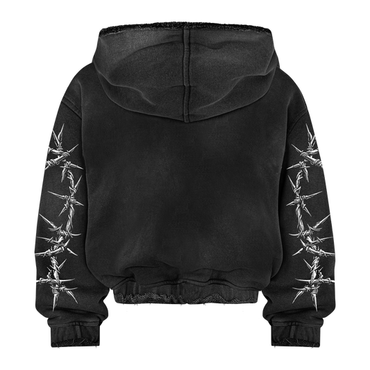 Black Barb Hoodie