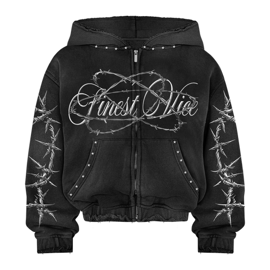 Black Barb Hoodie